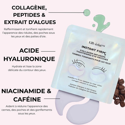 Lift-éclat™ - Patch Collagène Contour des Yeux (8 paires)